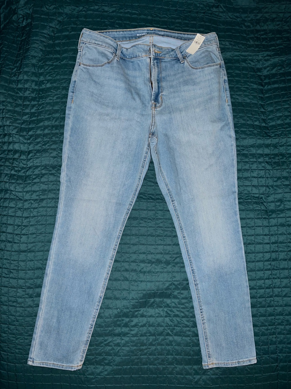 Old Navy High-Waisted WOW Stretch Super-Skinny Ankle Jeans